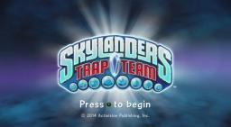 Skylanders: Trap Team Title Screen